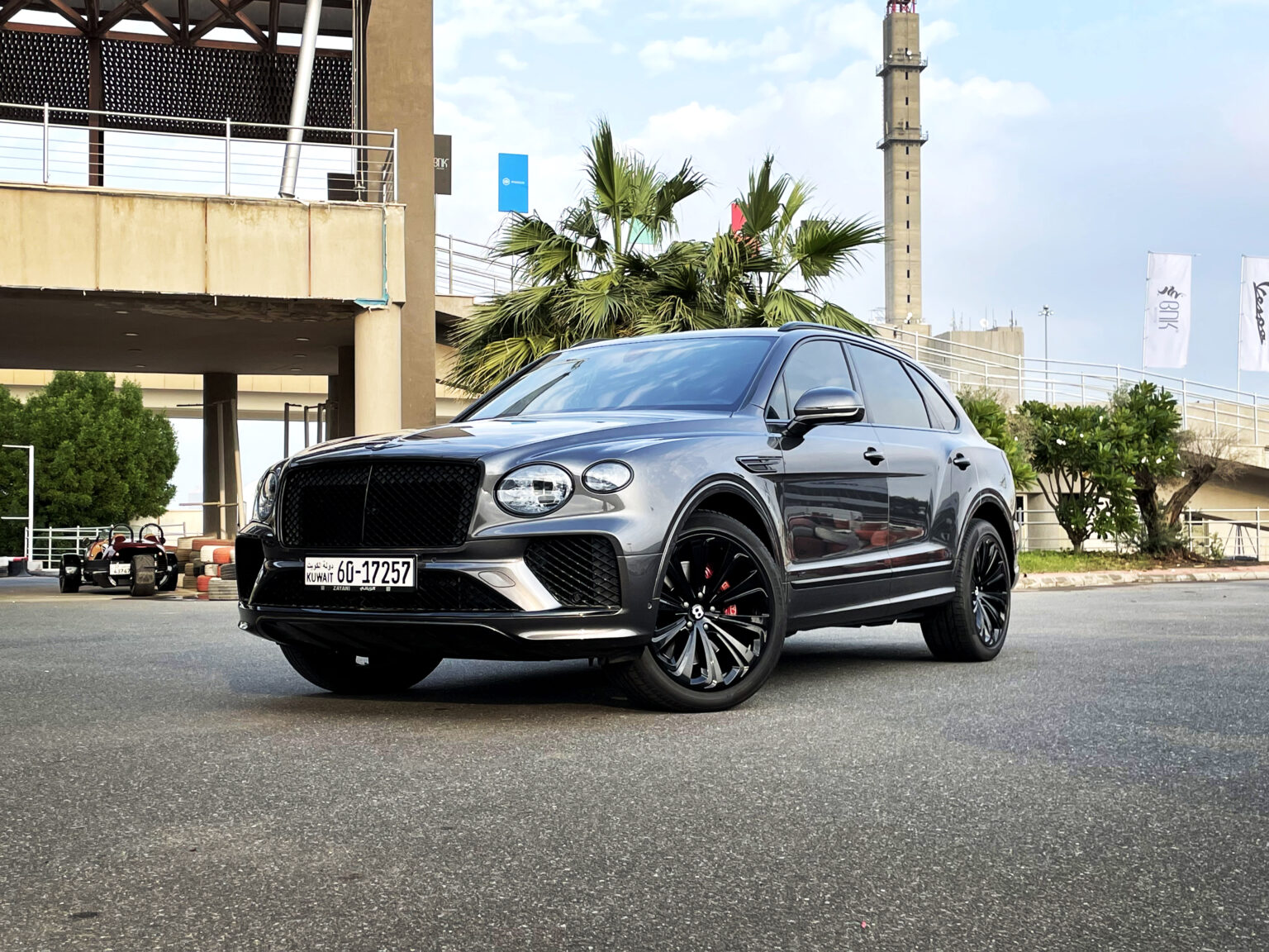 A luxury SUV outside the Autocapital showroom