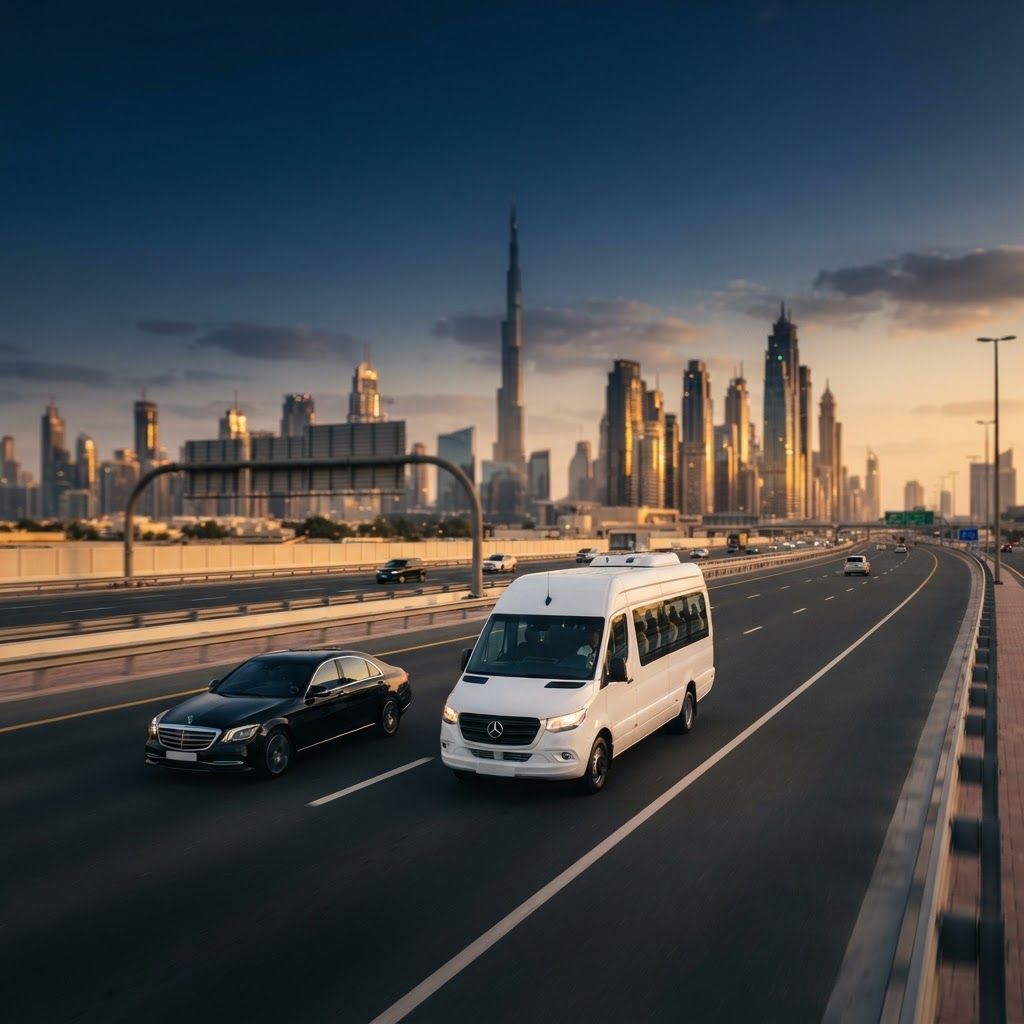 ViaRidez transport in Dubai